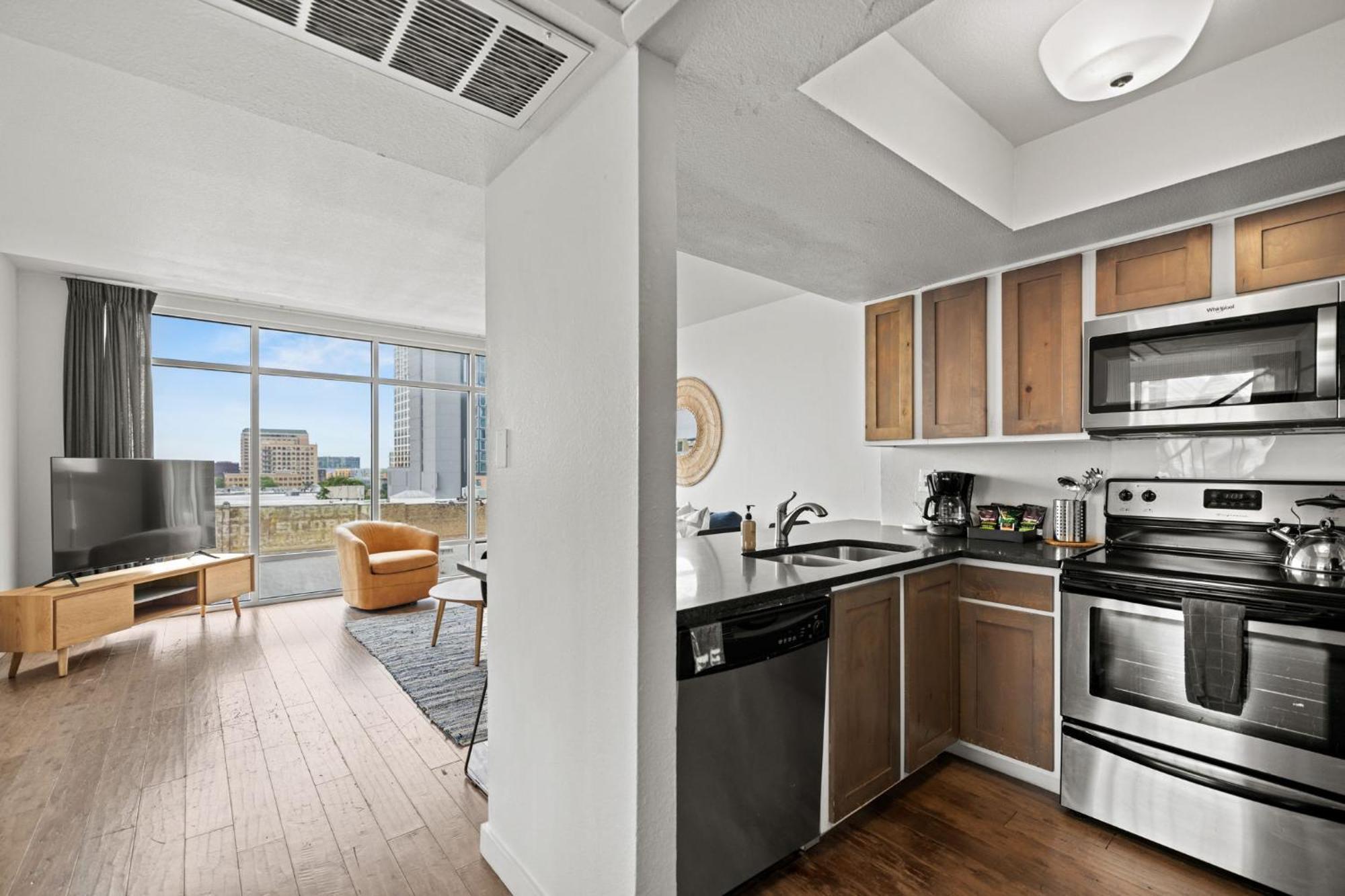 Littlefield Lofts, Hosted By Placemakr - 6Th St Austin Kamer foto